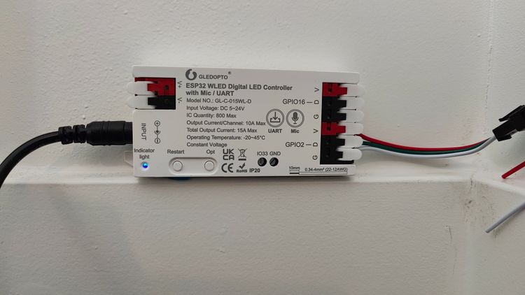 controller with everything plugged in