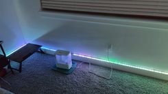 LED Strip Simulating Aurora Borealis